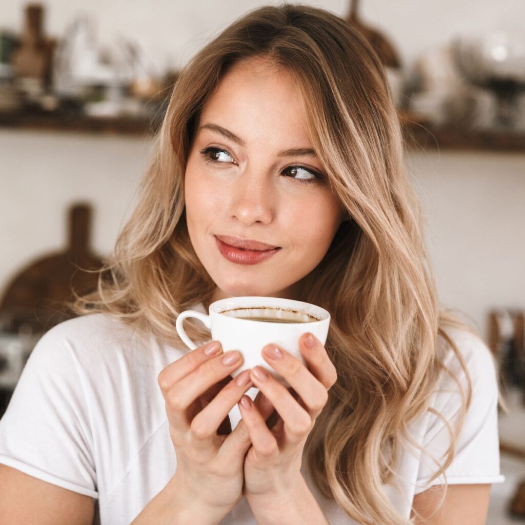 Energy drinks are a source of caffeine featured.